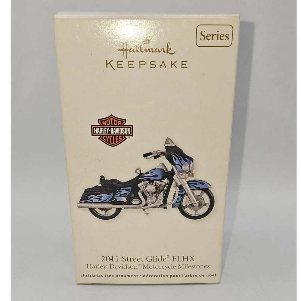 Hallmark Keepsake Harley-Davidson Motorcycle Milestones Ornaments Set 6 2006-11